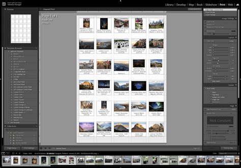 How to Create Contact Sheets in Lightroom Lightroom, Digital
