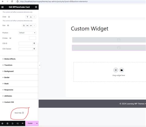 How to Create Custom Elementor Widget using Free WDesignKit Widget