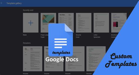 How to Create Custom Templates in Google Docs Scholars Globe News