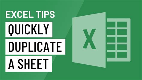 How to Create Duplicate Sheet in Excel YouTube