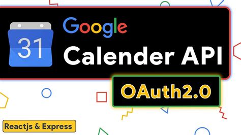 How to Create Events in Google Calendar API using OAuth2.0 YouTube
