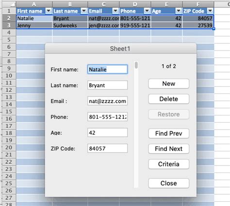 How to Create Excel Data Entry Forms Smartsheet