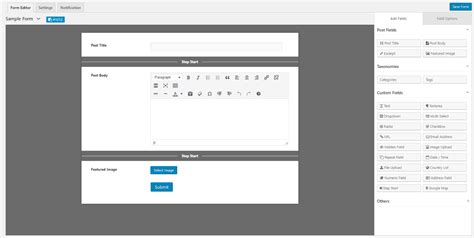 How to Create Multistep forms weDevs
