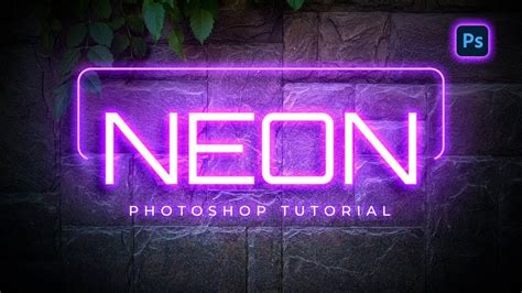How to Create Neon Text Effect with Text Effect