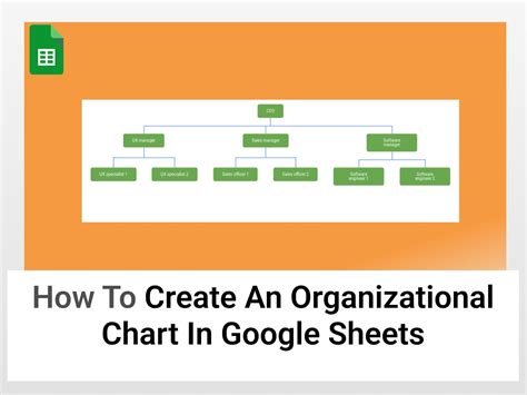 How to Create Organizational Charts Using Google Sheets All in All News