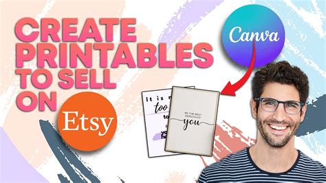 How to Create Printables to Sell Things to sell, Etsy, Canva tutorial