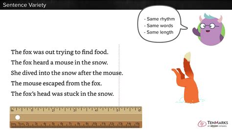 How to Create Sentence Variety YouTube