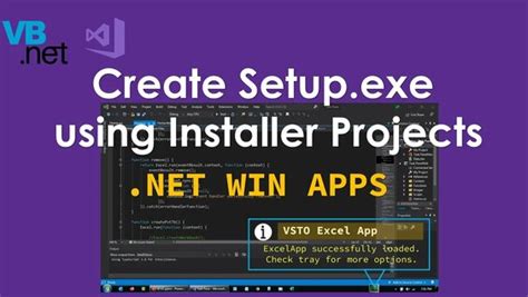 How to Create Setup.exe in Visual Studio 2019 using VS Installer