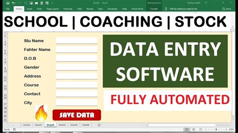 How to Create Software with Excel Data Entry Software with Excel …