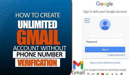 How to Create Unlimited Gmail Account Without Phone Number Unlimited Gmail Account Kaise