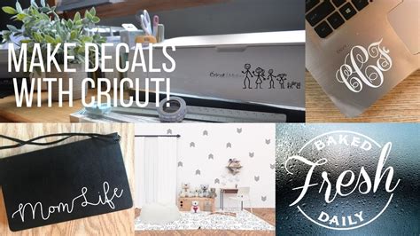 How to Create Vinyl Decals for your Window Using a Cricut Machine The