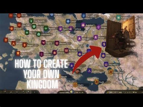 How to Create Your Own Kingdom in Mount & Blade 2 Bannerlord YouTube
