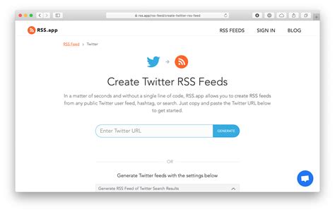 How to Create Your Own Twitter RSS Feed