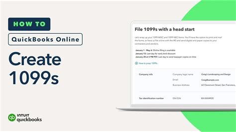 How to Create a 1099 Report in QuickBooks Online Quickbooks