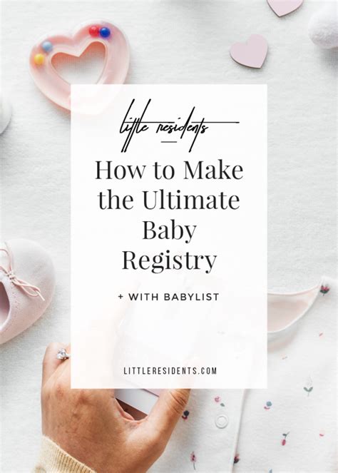 How to Create a Baby Registry - Babylist