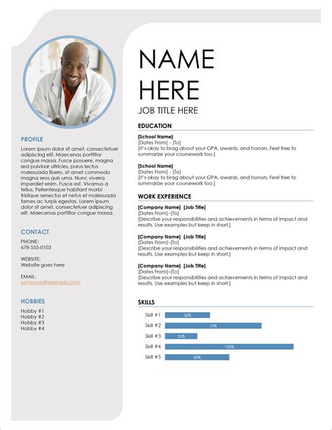 How to Create a CV/RESUME template in Microsoft Word Docx : …