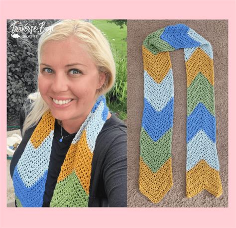 How to Create a Chevron Scarf Crochet Pattern Easily