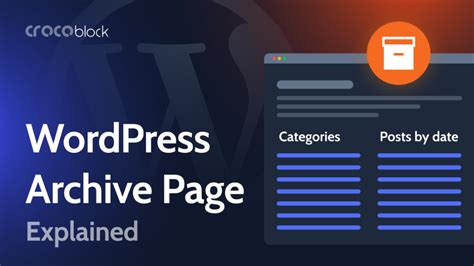 How to Create a Custom Archive Page Template in WordPress