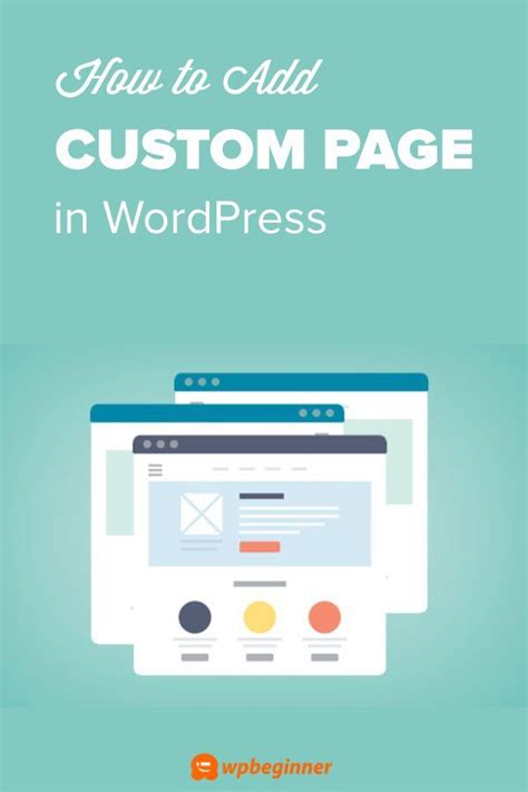 How to Create a Custom Page in WordPress Learn wordpress, Wordpress