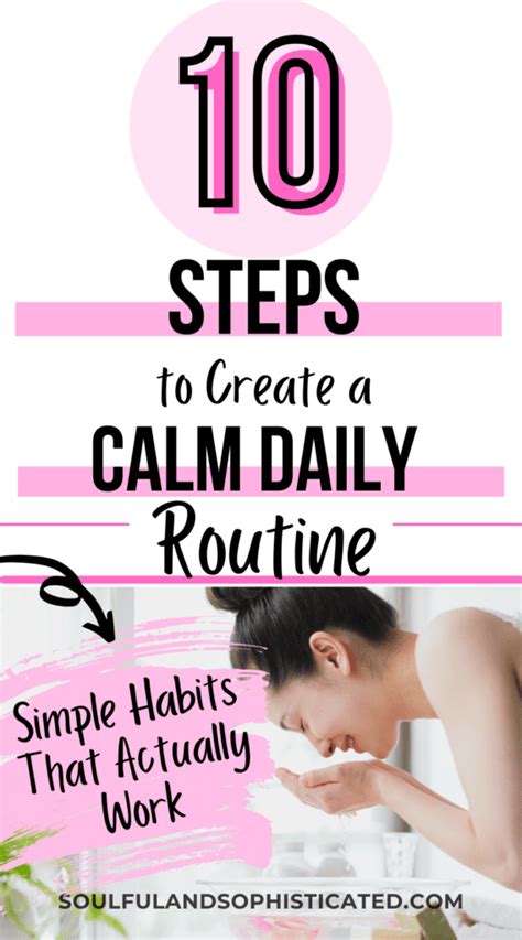 How to Create a Daily Calm Routine