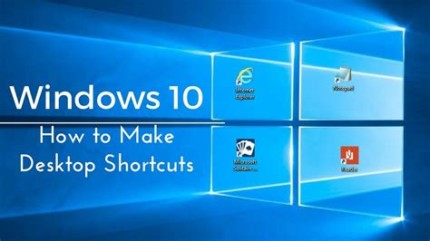 How to Create a Desktop Shortcut on Windows