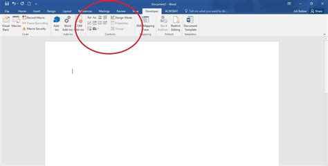 How to Create a Fillable Form in Word for Windows