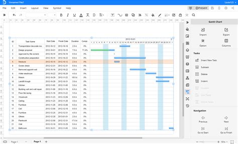 How to Create a Gantt Chart in Word EdrawMax Online