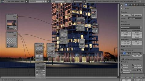How to Create a High Rise Building in Blender Part 2 of 2 YouTube