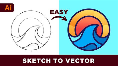 How to Create a Logo Design! From Sketch to Adobe Illustrator YouTube
