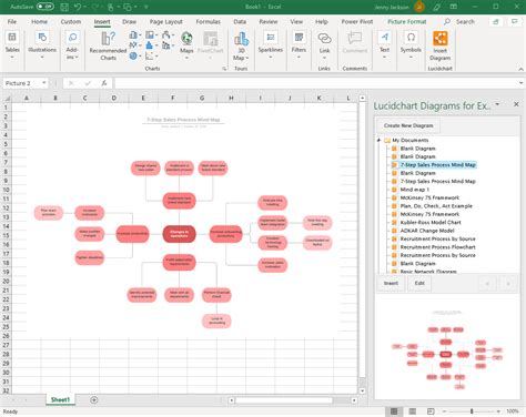 How to Create a Mind Map in Excel Lucidchart Blog