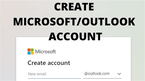 How to Create a New Outlook com Email Account