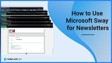 How to Create a Newsletter in Sway Microsoft Sway Tutorials 720p YouTube