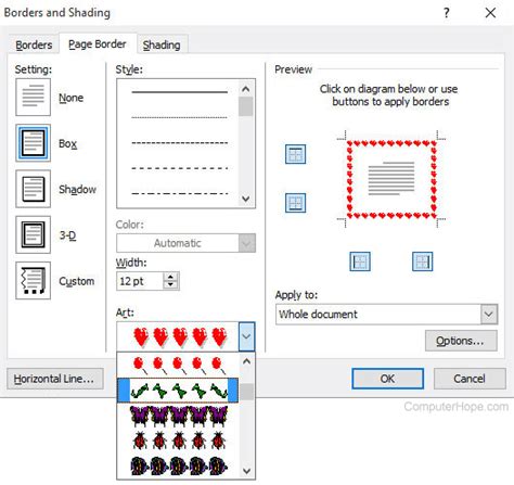 How to Create a Page Border in Microsoft Word