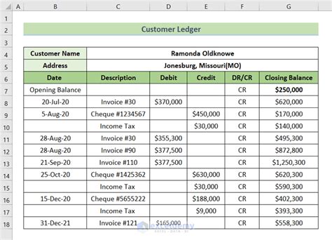 How to Create a Party Ledger Reconciliation Format in Excel
