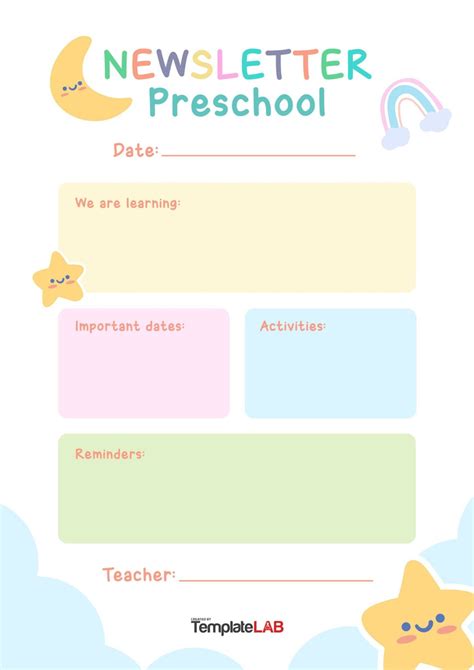 How to Create a Preschool Newsletter A Guide for Teachers