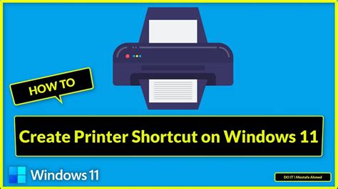How to Create a Printer Shortcut in Windows 11