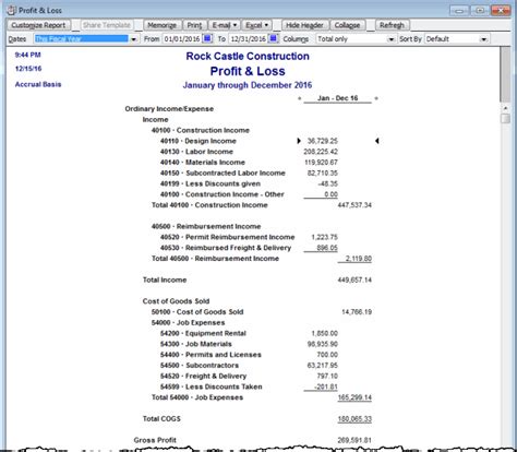 How to Create a Profit and Loss Report in QuickBooks Webucator