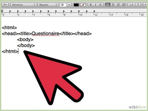 How to Create a Questionnaire in HTML 11 Steps (with Pictures)