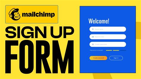How to Create a Signup Form with Mailchimp