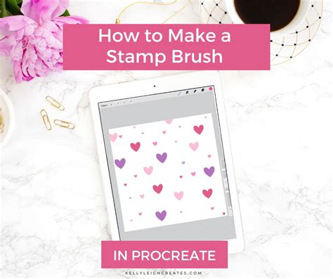 How to Create a Stamp Brush in Procreate Kelly Leigh Creates