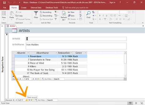How to Create a Subform from a Table in Access 2016
