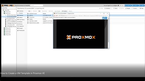 How to Create a VM Template in Proxmox VE YouTube