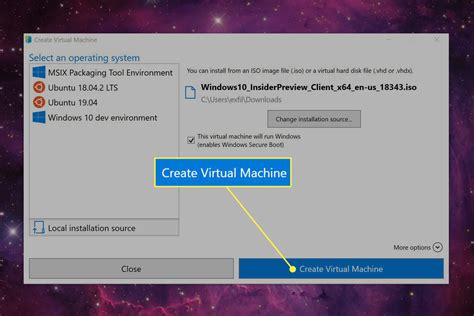 How to Create a Virtual Machine in Windows 10