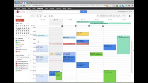 How to Create a shared Google Calendar YouTube