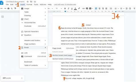 How to Create an APA Format Template in Google Docs With Examples Wr1ter