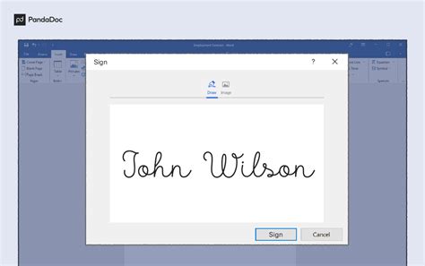 How to Create an Electronic Signature in Microsoft Word [2023 Overview