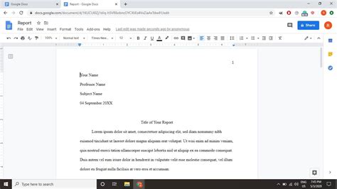 How to Create an MLA Format Template in Google Docs With Examples (2022)
