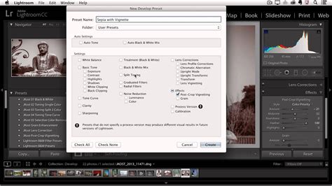 How to Create and Save Custom Presets in Lightroom - YouTube