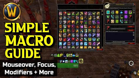 How to Create and Use Macros in World of Warcraft YouTube