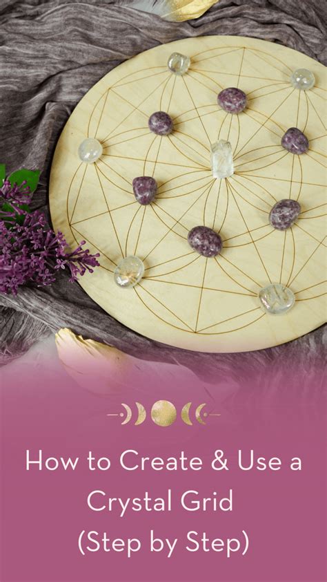 How to Create and Use a Crystal Grid (StepbyStep) Love & Light